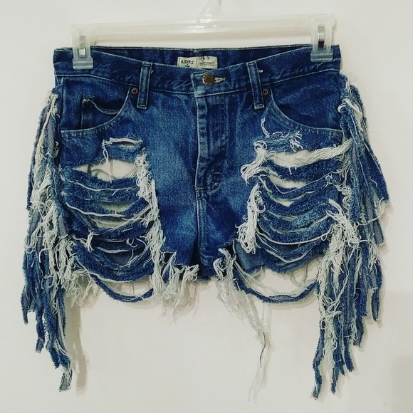 Custom fringe shorts all sizes - Picture 6 of 6